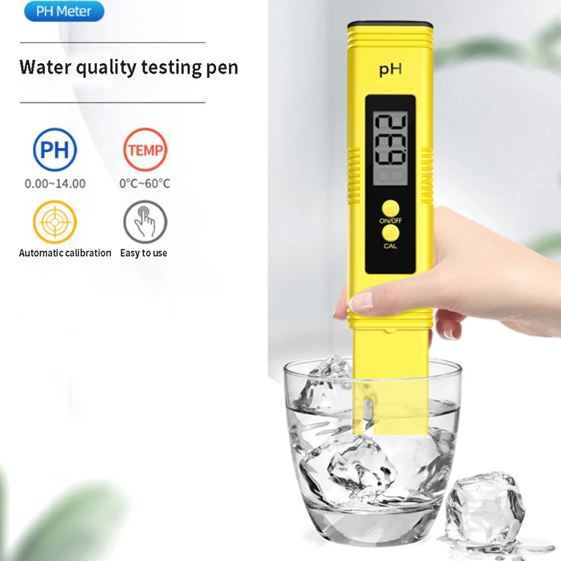 

Digital PH Meter High Precision LCD Aquarium Water Acid PH Tester Pool Analyzer