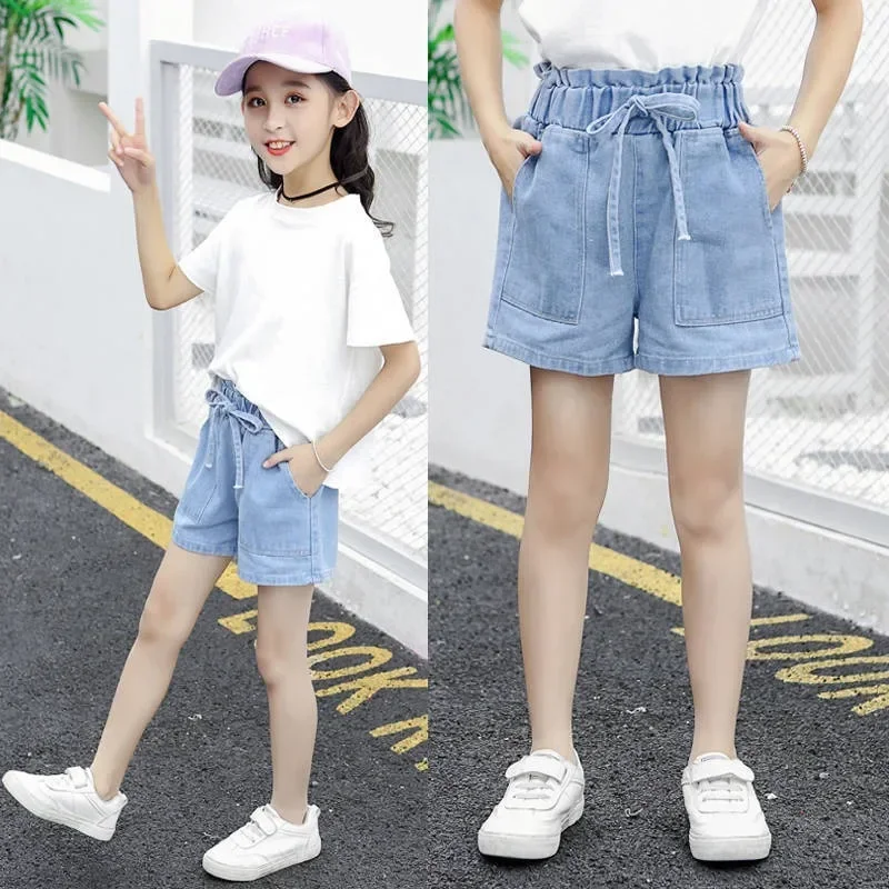 Girls Summer Denim Shorts 2