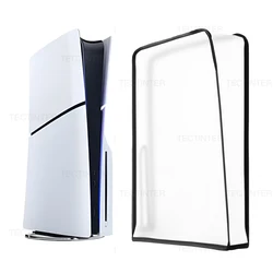 Crystal Clear Dustproof Protective Case (For PS5 Slim TWBlack)