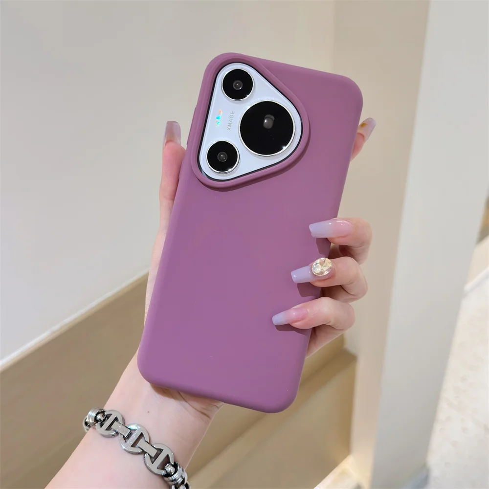 Enhanced Liquid Silicone Shockproof Phone Case - Soft Candy Skin Cover