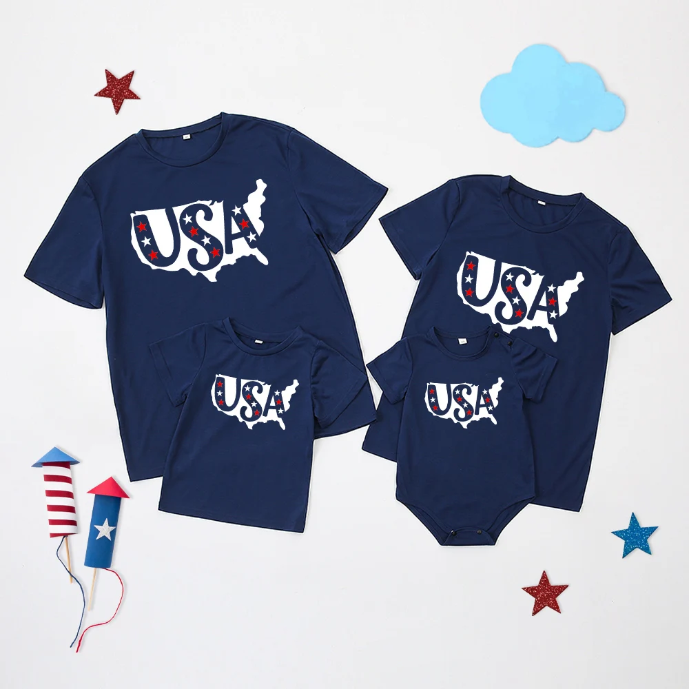 girls usa matching mommy and me tank top for Fourth of July