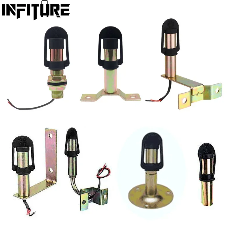 Car Truck Metal Rotating Flashing Beacon Mount Warning Light Bracket Flexible Stem DIN Pole Tractor Mounting Light car strobe warning light