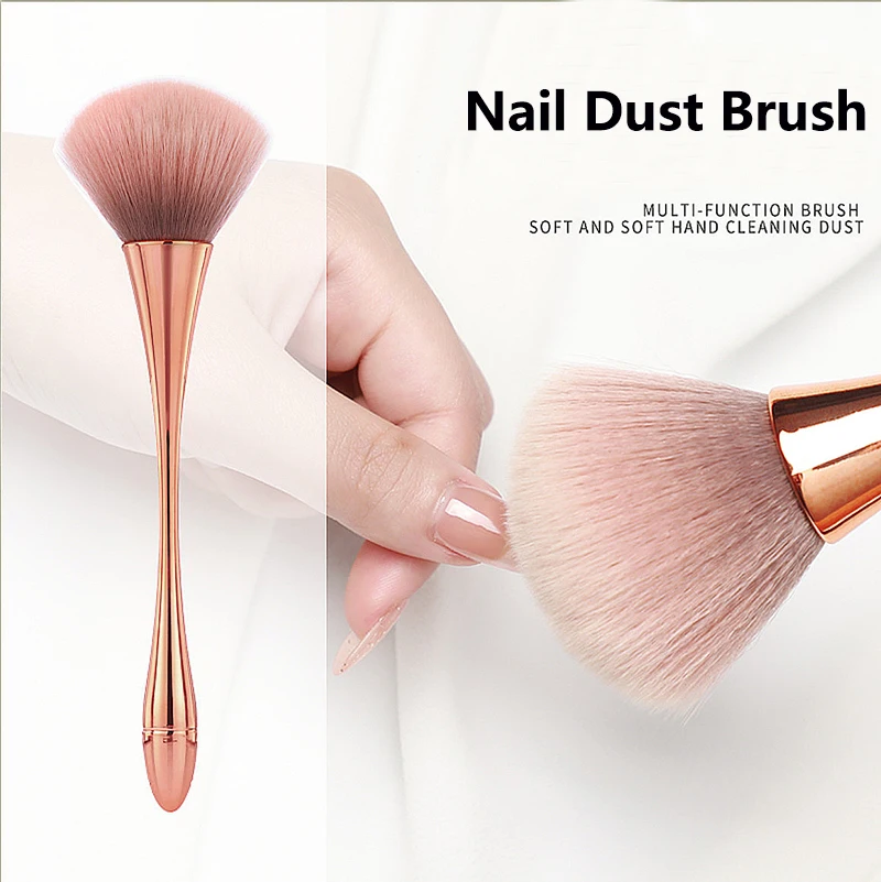 

Nail Dust Clean Brush Soft Head Nail Art Cleaner Powder Remover Brush Manicure Tool,blusher Brush Make Up Beauty Tool