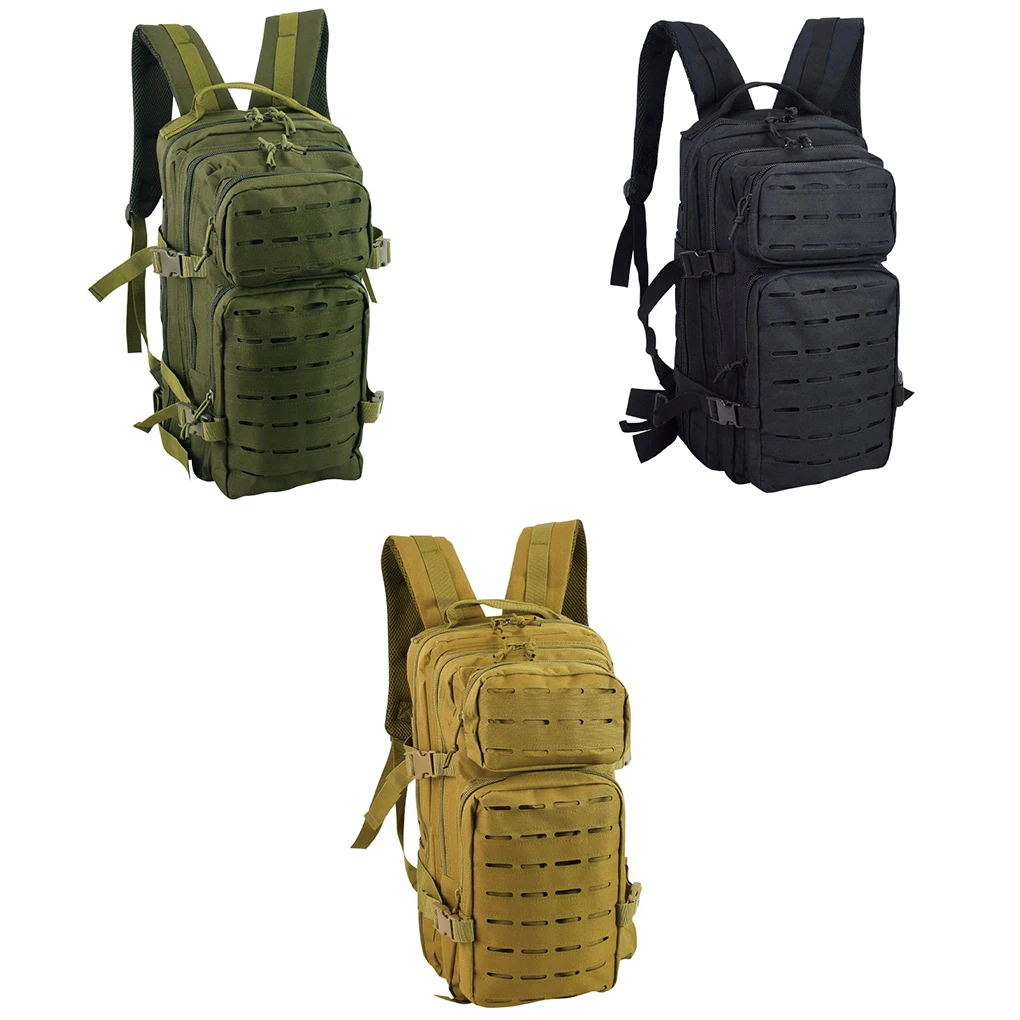 

Outdoor Men Backpack Nylon External Hole Shoulder Bag Rucksack Camping
