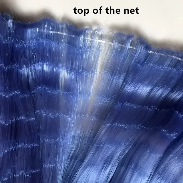 POUI COME DREAM Nylon Monofilament 0.11mm-0.17mm Blue Semi -finished Product Fishing Net 10mm-60mm Mesh Fish Gillnet Red Pesca 5