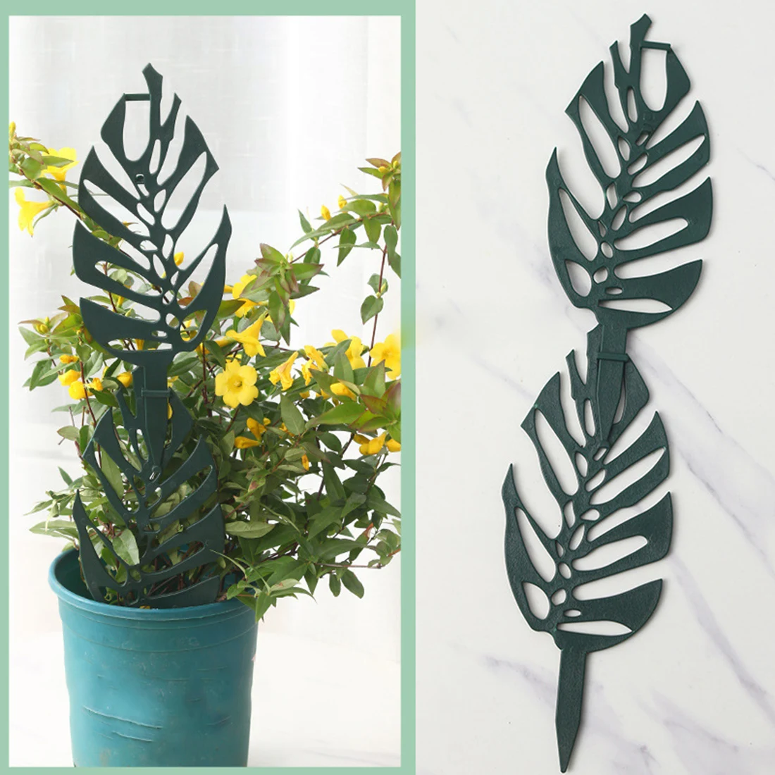 

1/2PCS Plant Climbing Frame Stackable Flower Vine Holder Flower Vine Climbing Trellis Sturdy And Durable Strong Plants Support