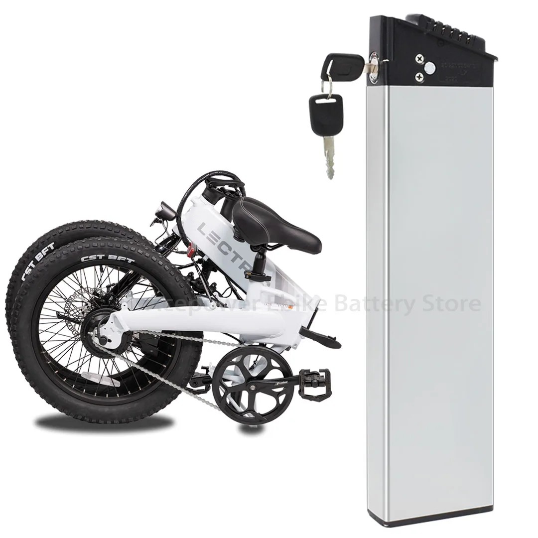 High Quality 36V 7.5Ah Silver Fish Akku Electric Bike Battery Rechargeable  Lifepo4 Power Pack factory and manufacturers