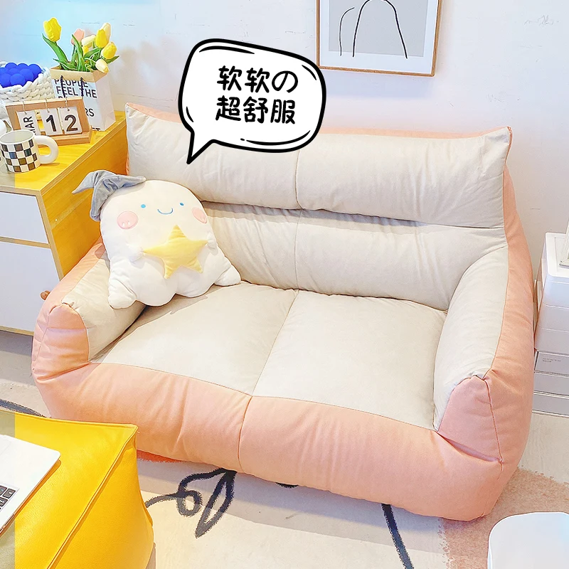 Vintage Organizer Sofa Bean Bag Lazy Luxury Floor Couch Tatami Ergonomic  Ultralight Dining Canape Salon Living Room Furniture - AliExpress