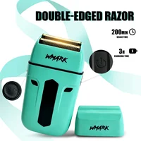 WMARK Tondeuse homme Professionnel Rasoir électrique homme Tondeuse à cheveux 5 en 1 Kit de coiffure professionnel Rasoir Sèche-cheveux et Flacon vaporisateur Réglable Tondeuse à cheveux pour hommes NG-8637 KIT 4