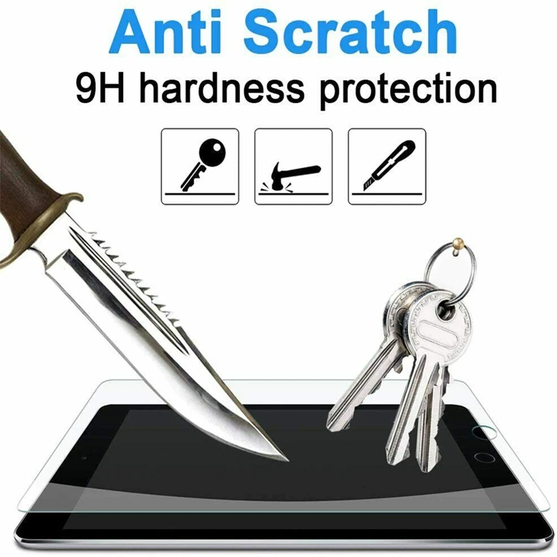 Protetor de Tela de Vidro Temperado para Tablet Película Protetora Anti-riscos para Alcatel 3t 2023 Guia Joy 8.0 2023 - Imagem 4