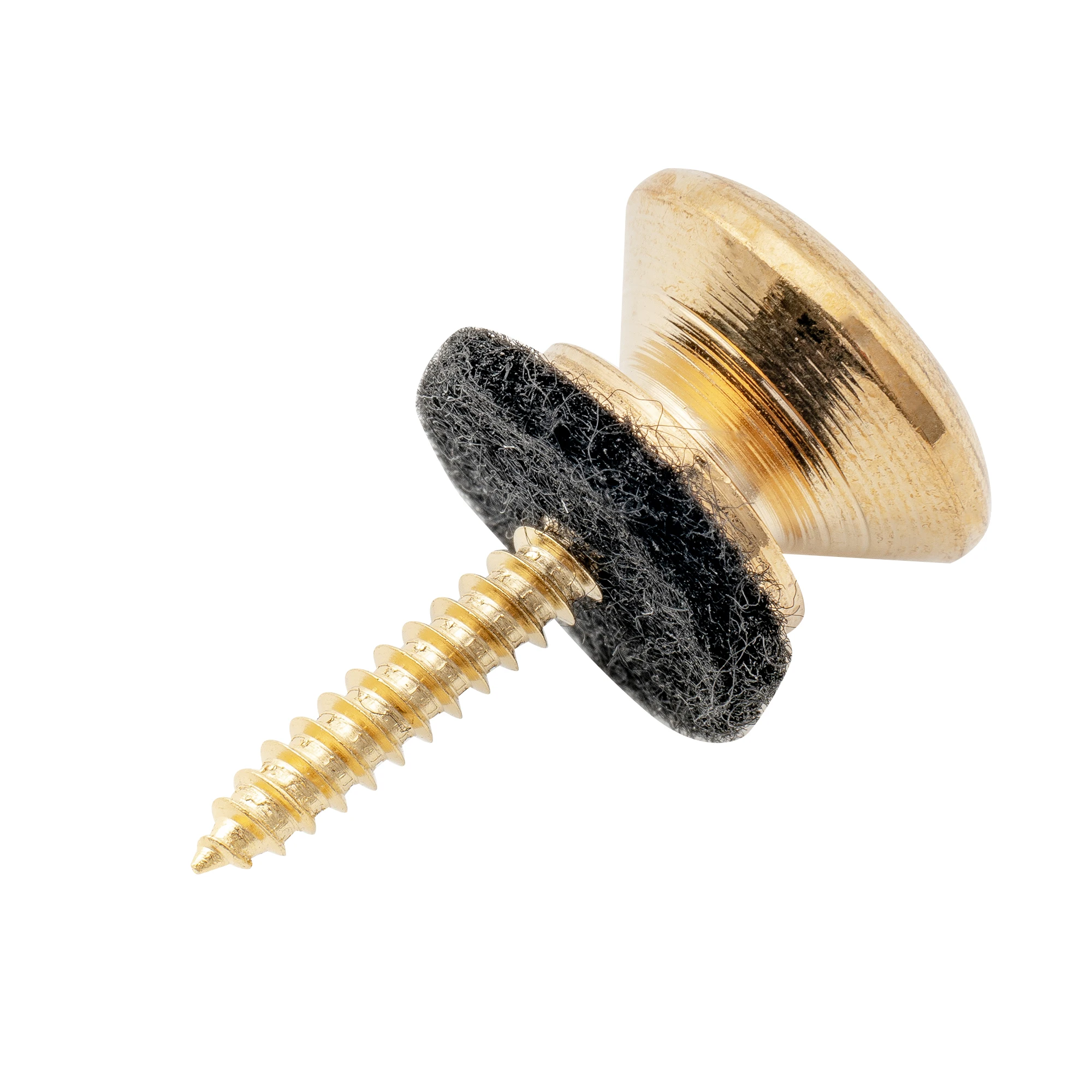 Musiclily Pro 14 mm Stahl-G-Typ-Gurtknopf-Endstifte für akustische E-Gitarre, Bass (2er-Set) – Detail 17
