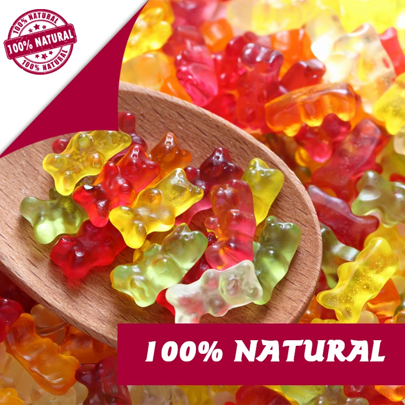 Apple Cider Vinegar Gummy 60 Count Weight Loss Slimming Gummies Detox Sober Up Fat Burner Kexinsh