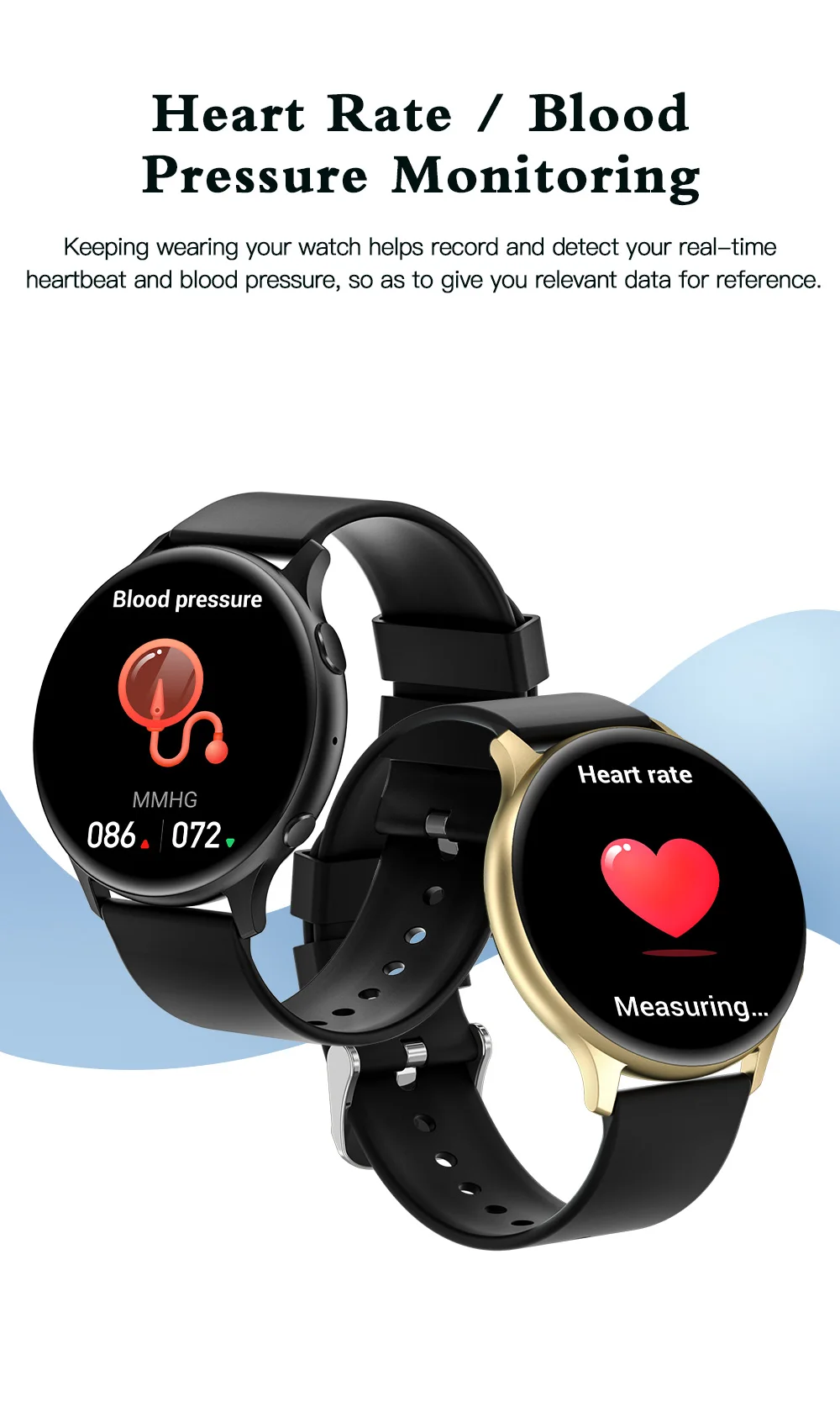 Unisex AI Voice Assistant Smart Watch