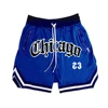 Summer New Men's Sports Fitness Shorts Men Basketball Game Training Running Casual Loose Quick-Drying Five-Point Pants 3