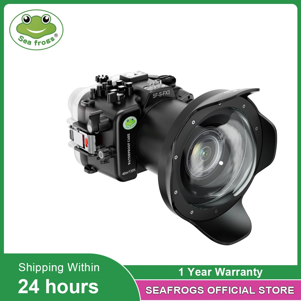 Seafrogs Underwater 40 Metri Custodia Per Fotocamera Impermeabile Per Sony Fx3/Fx30 Cinema Line Photography Equipment Custodia Subacquea