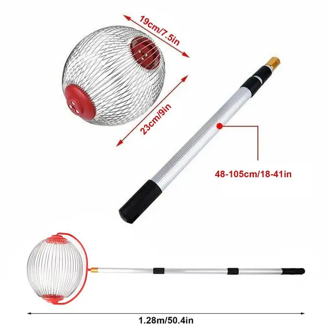 Anyaválasztó Gördülő Makk -Válogató Felső Dió -Kombájn Gyűjtödik Hickory Állítható Kerti Kézikönyv Szerszámok - Image 6