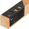 New Carpenter Line Square Measuring Ruler 45 Degree Line Ruler Woodworking Scribe Mark Line Gauge T-Type Ruler 1