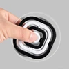 Round/Square 3D Finger Spinner Infinite Flip Gyro Toy Autism Stress Relief ADHD Children Hand Top Kids Child Adult Sensory Gifts 4