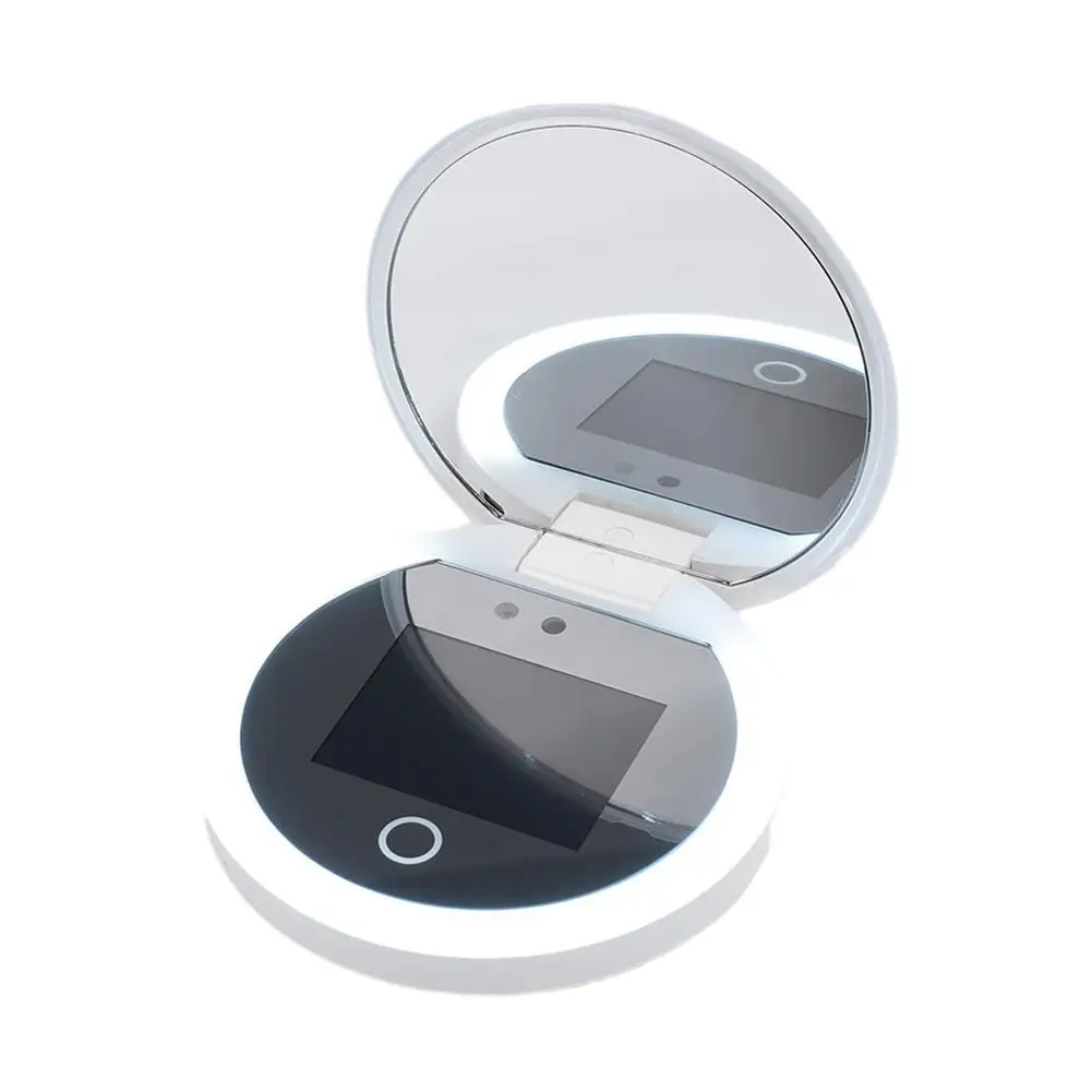 

Handheld led Smart UV Sunscreen Portable Rechargeable Mirror Makeup Mirror Beauty Sunscreen Detection Makeup Mirror