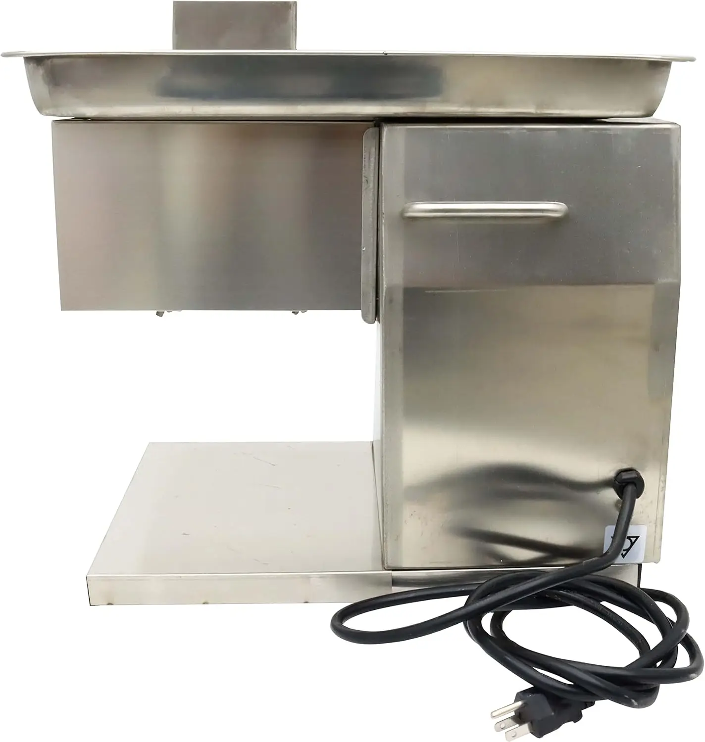 Meat Cutting Machine Commercial Electric Slicer Shredded Diced For Steak Beef Pork Meat With Chimney Feed Inlet Qx 5Mm 4