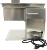 Meat Cutting Machine Commercial Electric Slicer Shredded Diced For Steak Beef Pork Meat With Chimney Feed Inlet Qx 5Mm 4