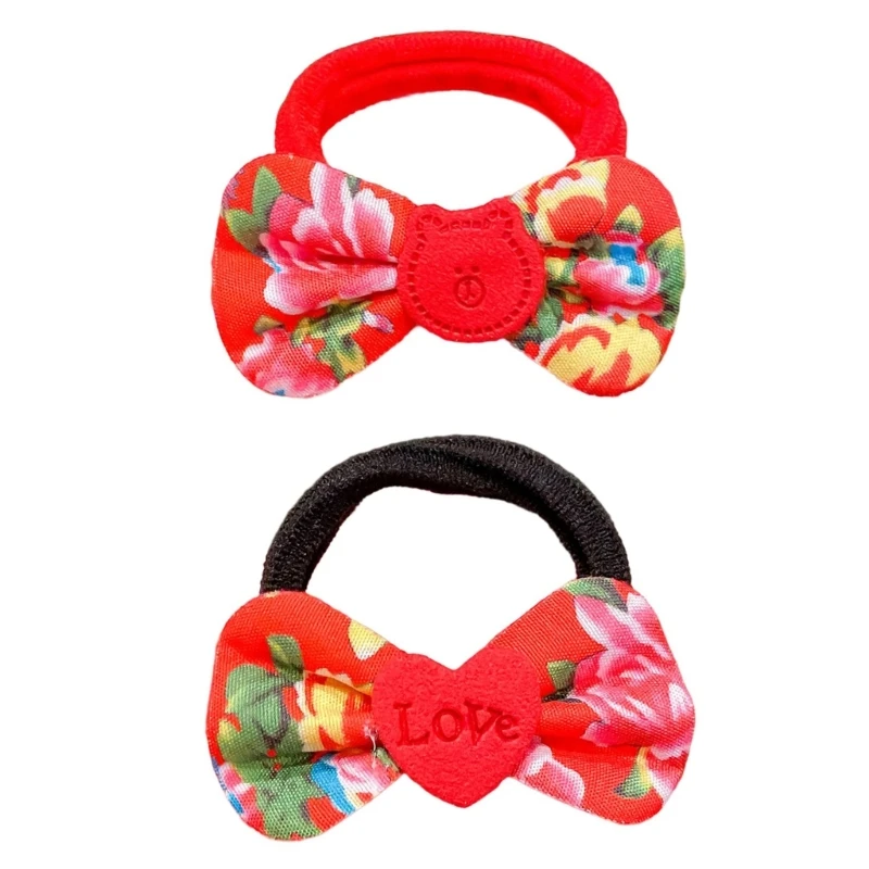 

Temperament Elastic Hair Tie Northeast Hair Tie Ponytail Hair Tie for Girl Dropship