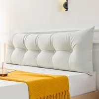 Wedge Pillow Headboard California King Bolster Triangular Headboard Pillow Positioning Support Reading Backrest Wedge Pillow 1