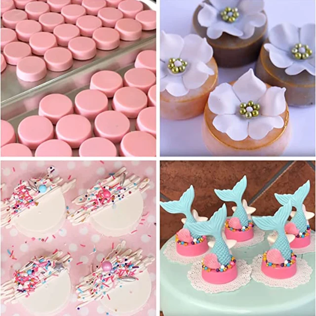 Szilikon Süti Öntőformák Kerek Hengeres Cukorka Csokoládé Penész Az Oreo Fedett Szendvics Muffin Cupcake Mini Szappankészítés - Image 5
