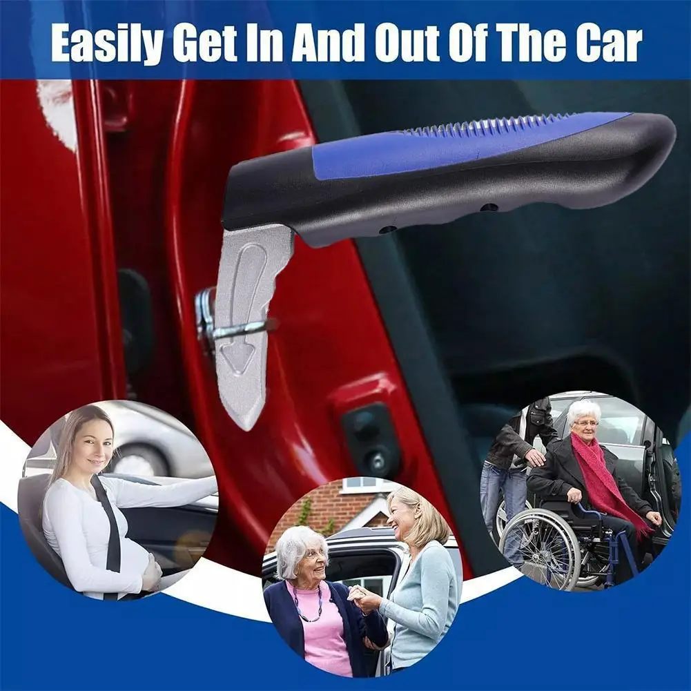 Maniglia di Supporto Portatile 2-in-1 per Portiera Auto, Maniglie Multifunzione per Veicoli, Facile Installazione, Ausilio per la Mobilità, Accessori Auto - Image 5