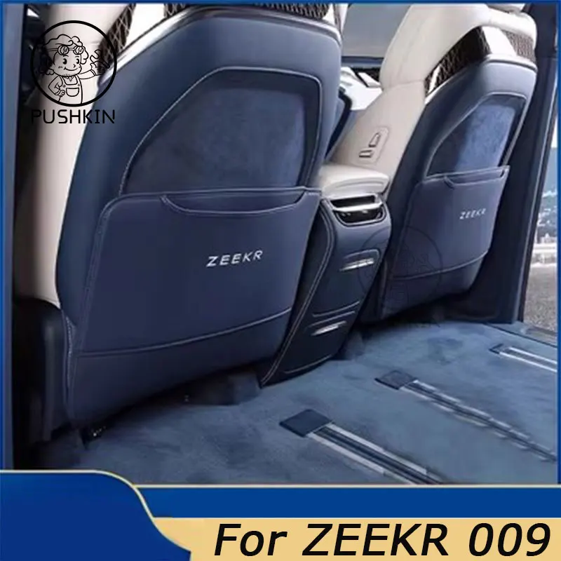 

For ZEEKR 009 2022 2023 Front Seat Back Protectors Car Styling Modification Children Anti-kick Seat Pad Mat Accessories