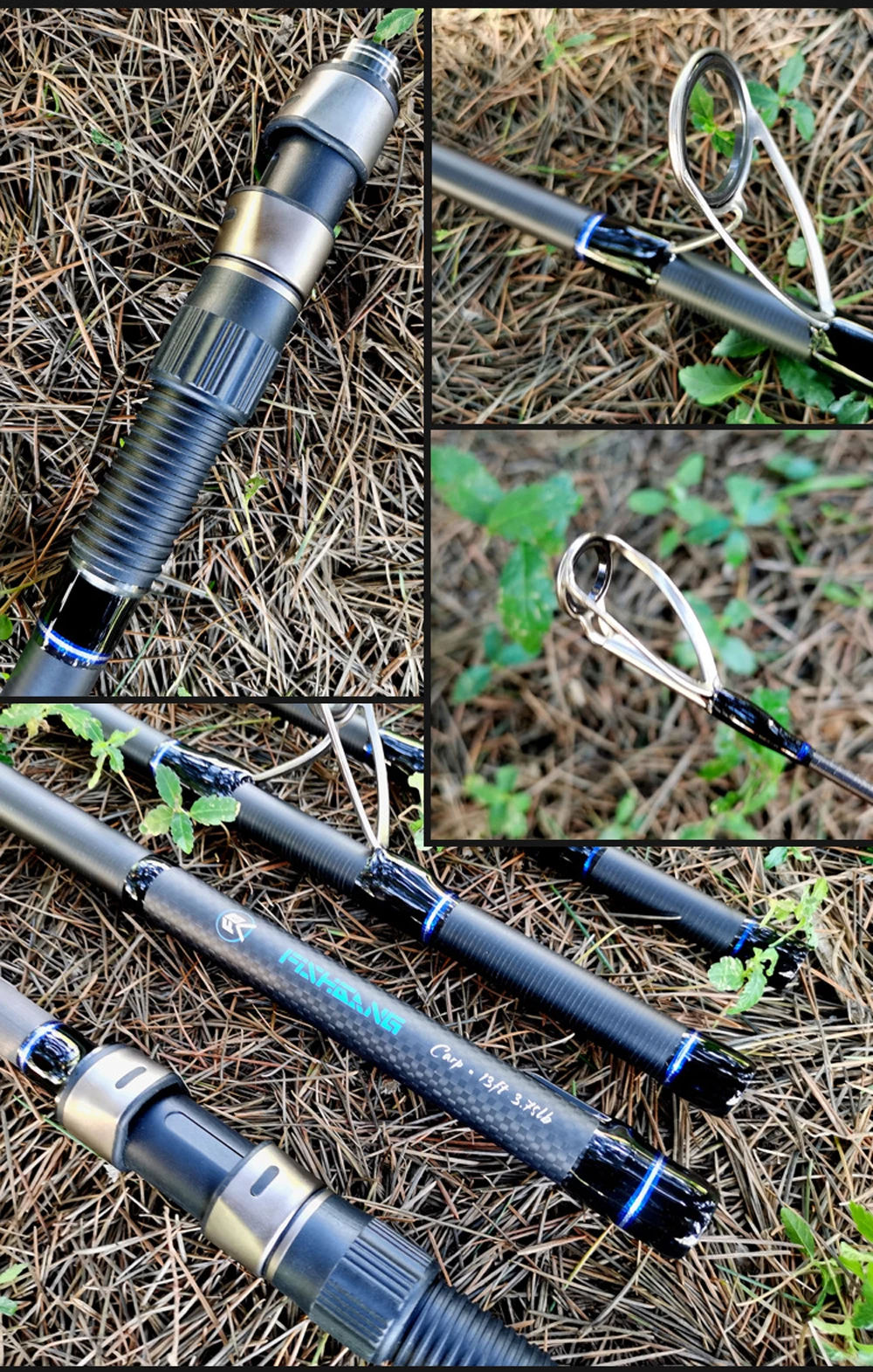 Fishing Rod High Carbon Fiber Carp 4/5/6 Section Rod Boat Spinning