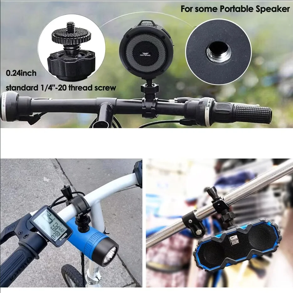 Support Guidon Vélo GoPro Hero 13 12 11 - Fixation Universelle pour Caméra Action 360