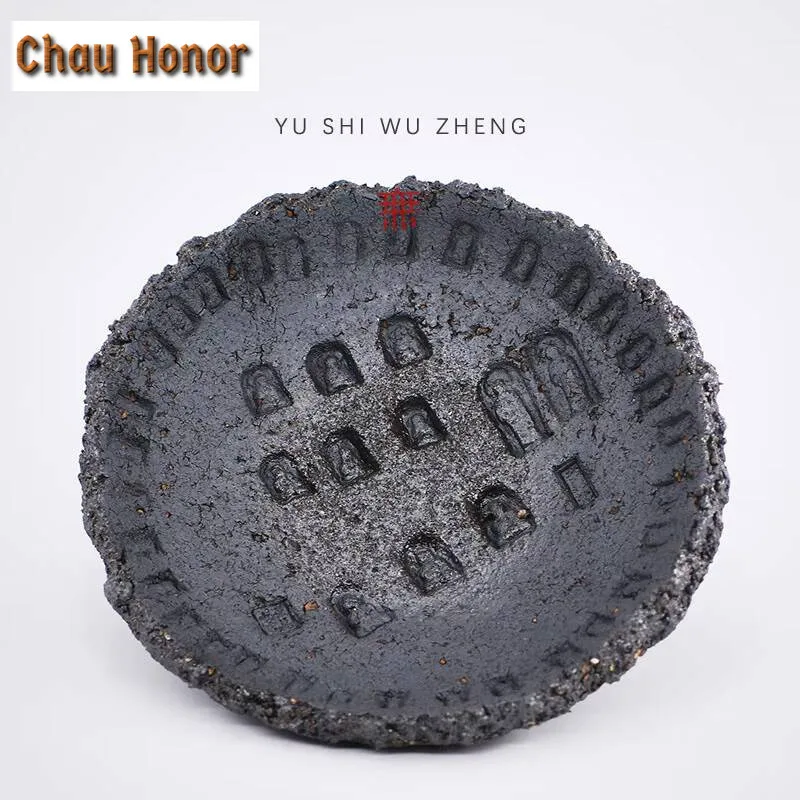 Hand Made Rough Pottery Pot Bearing Holder Antique The Dunhuang Caves Dry Brew Table Tea Tray Fruit Plate Kung Fu Teaware Gift