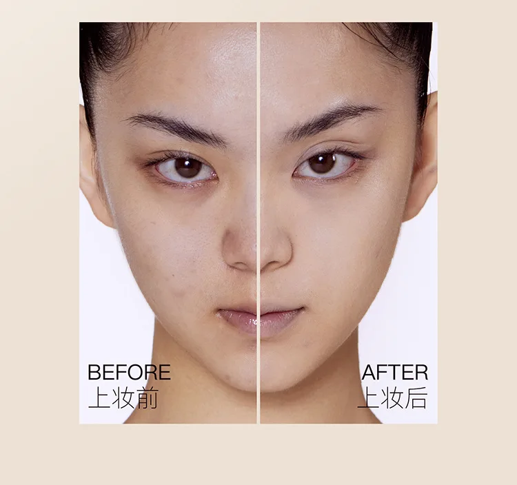 Description Picture 4 of itemGirlcult Shimmering Cushion Foundation Light Concealer Oil Control Long-lasting Waterproof Clear Makeup Foundation Cosmetics Hot