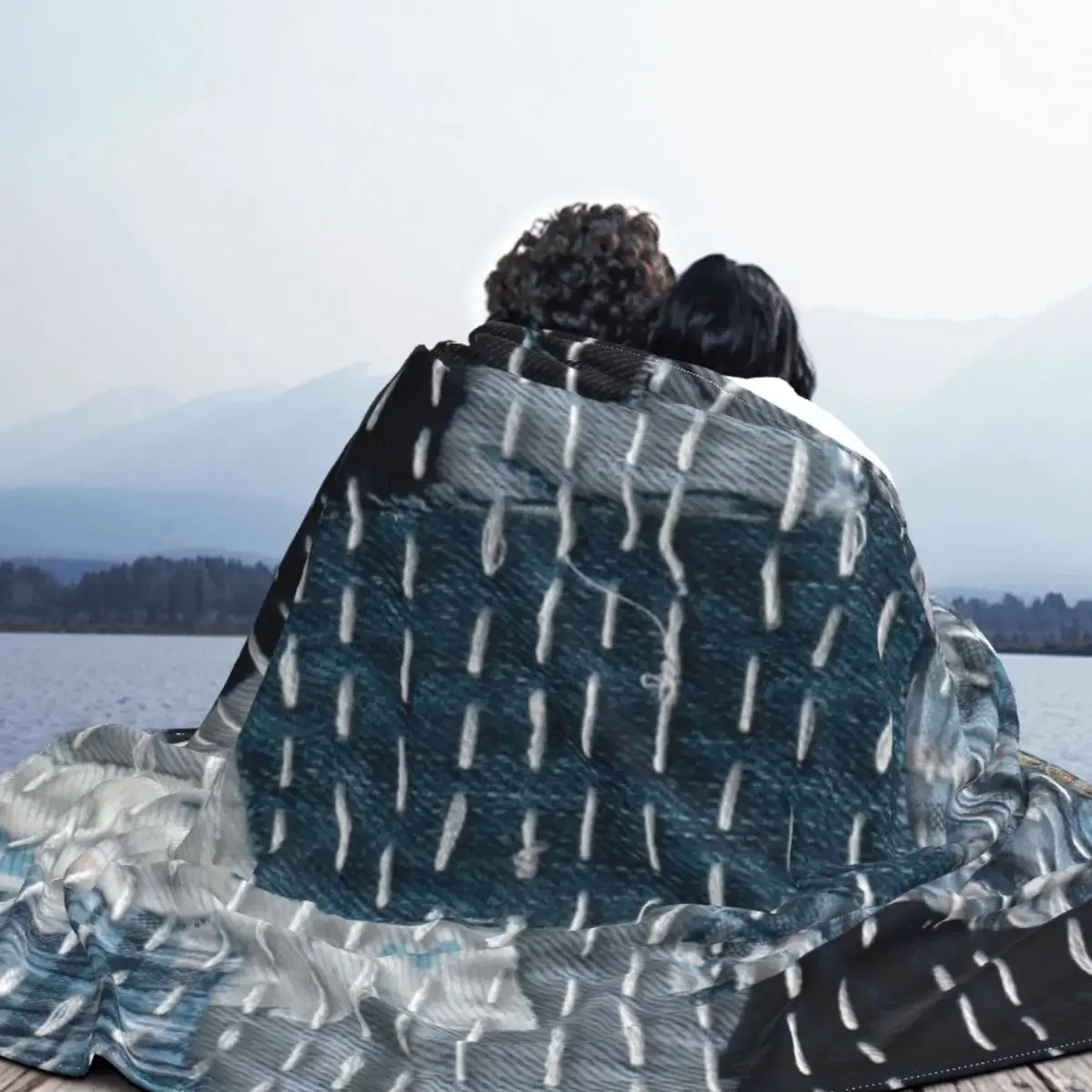 Jean Boro Sashiko ���� ���, ���� ��� ��ġ��ũ, �޴�� ���� �� ���ο� ���, ħ�� �ڵ��� ���� �̺�