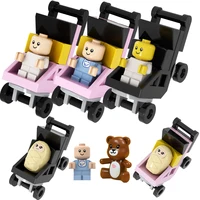 Infant Baby MOC Building Blocks Toys Kids Collection Souvenir Gift Pretend Play Decoration Boy Girl City 25128 24581 1