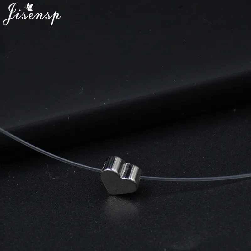 2025 Women Fashion Transparent pearl thread women's invisible necklace_voghion.com