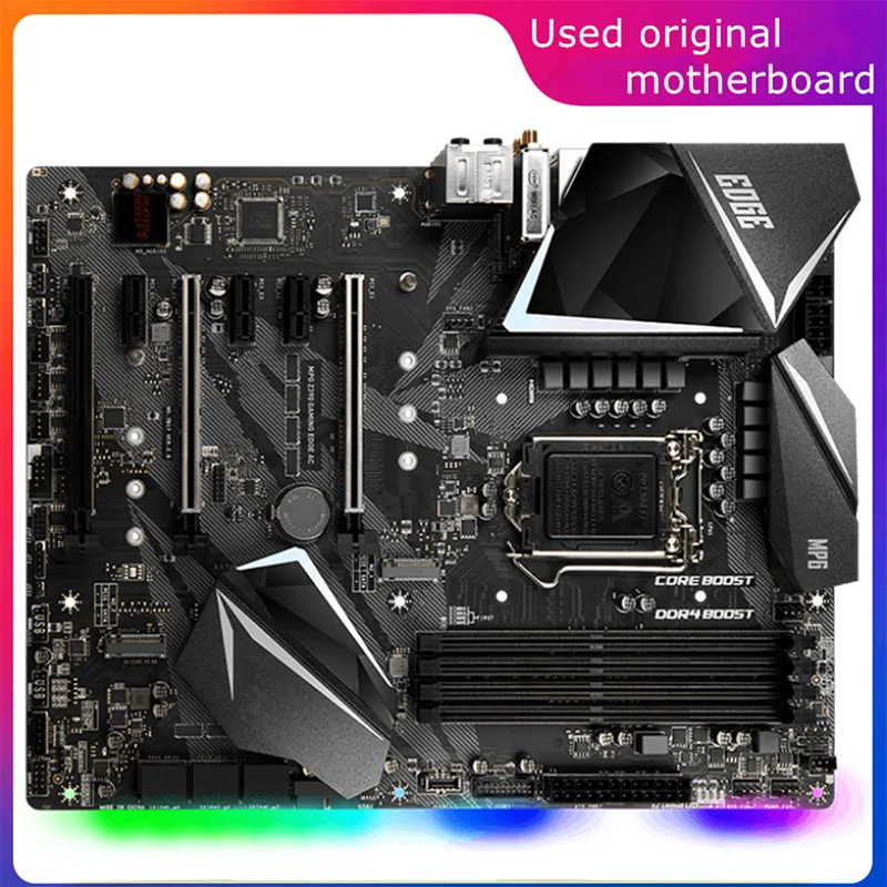 Usato Lga 1151 Per Intel Z390 Mpg Z390 Gaming Edge Computer Ac Usb3.0 Sata3 Scheda Madre Ddr4 Scheda Madre Desktop Da 64Gb