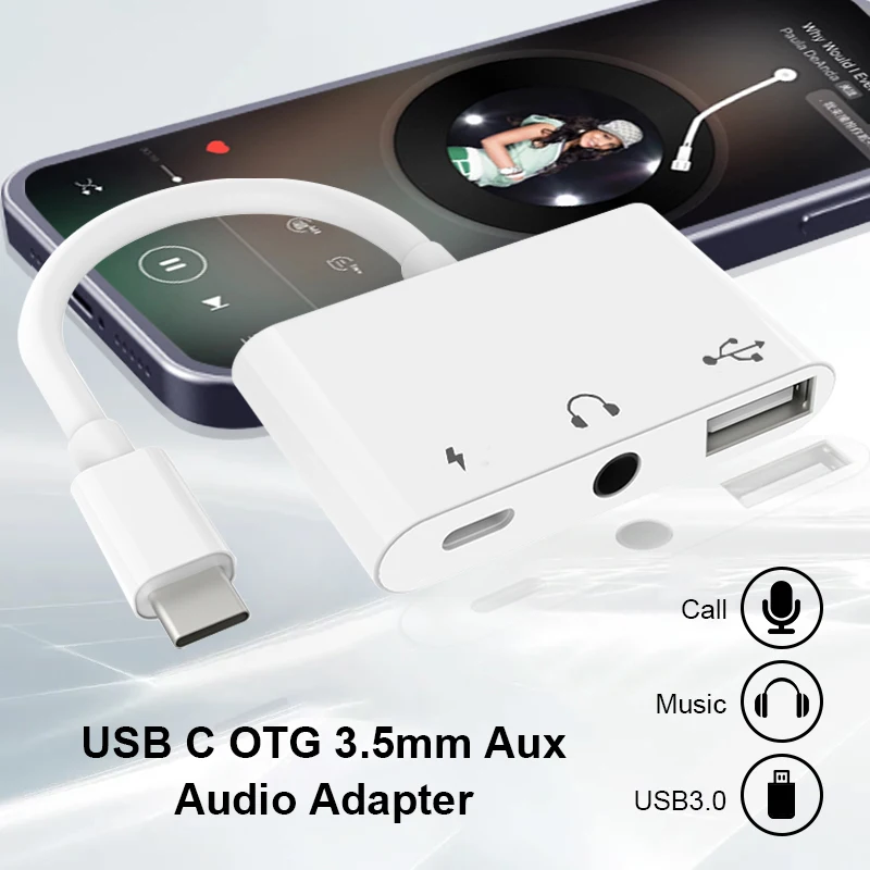 

Адаптер Mini Type-C к RJ45 Ethernet Lan/кабель Шнур IPad USB C OTG 3,5 мм Aux аудио адаптер/Кардридер/соединитель поддержка PD 60 Вт