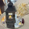 Round Mirror Glass Tray DIY Acrylic Candle Plates Dining Table Centerpiece Decor Hotel Home Wedding Celebration Party Decoration 4