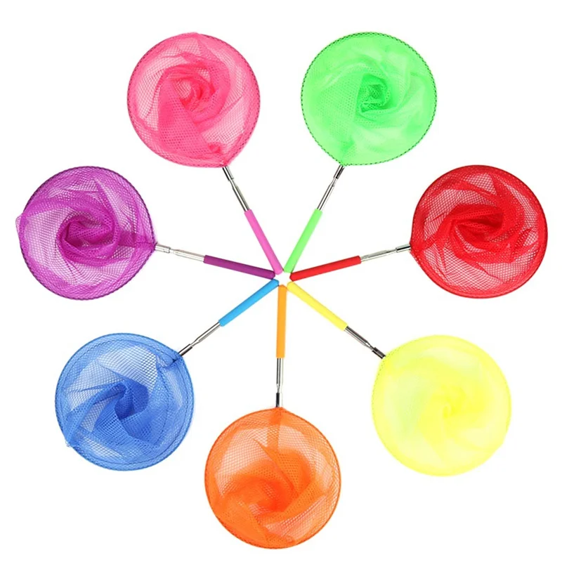3-teiliges Kinder-Outdoor-Spielzeug: Teleskop-Fischernetz aus Edelstahl, Insektennetz, Fischereitasche, Strandspaß-Spielzeug – Detail 6