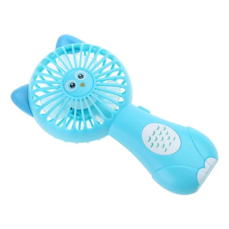 Portable Fan Mini Cooling Fans Design Powered by AA-Batteries Small Summer Cooler Sports Fan Ears