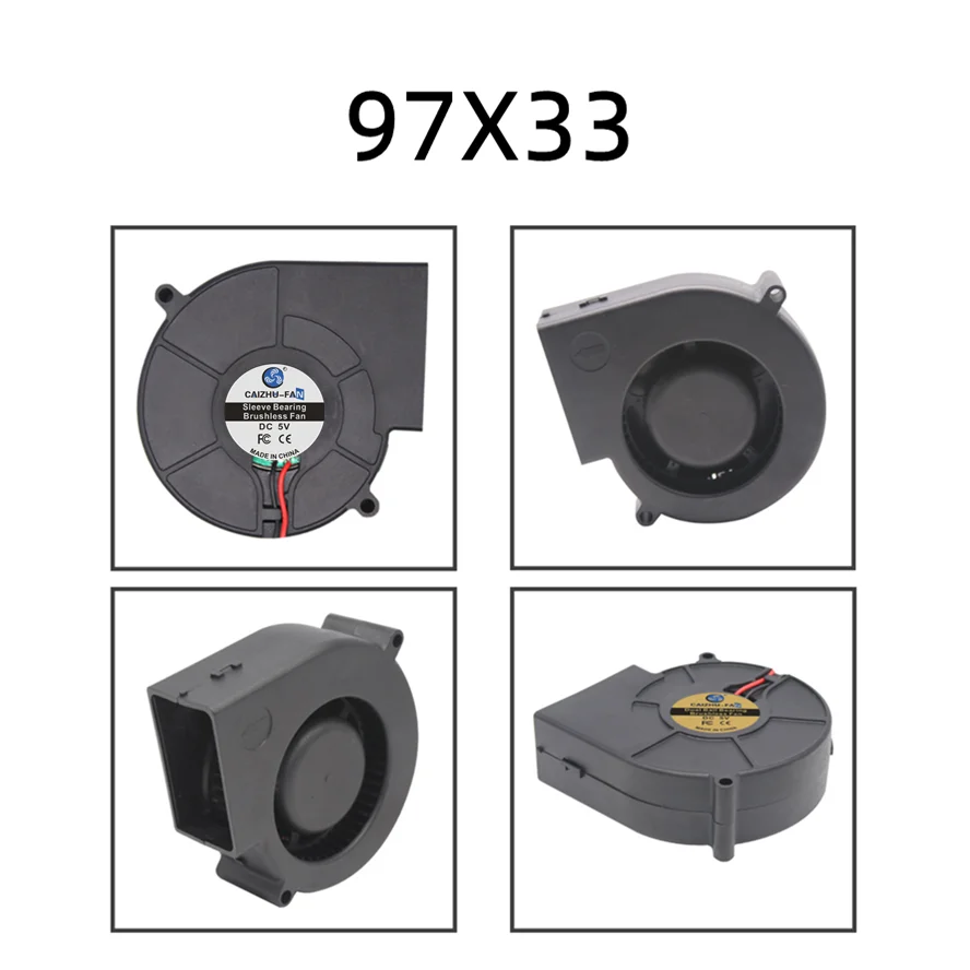 30MM 40MM 50MM 60MM 75MM 97MM Cooling Fan Brushless Motor Case Fan Blower Humidifier FanInduction Cooker 2PIN