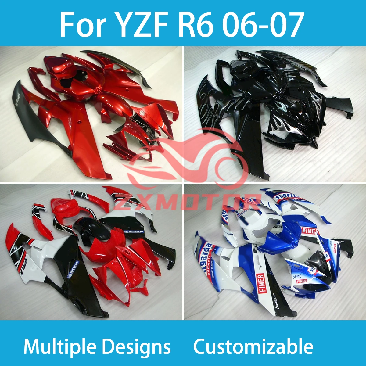 

Аксессуары для мотоциклов Yamaha YZF R6 06 07 2006 ABS