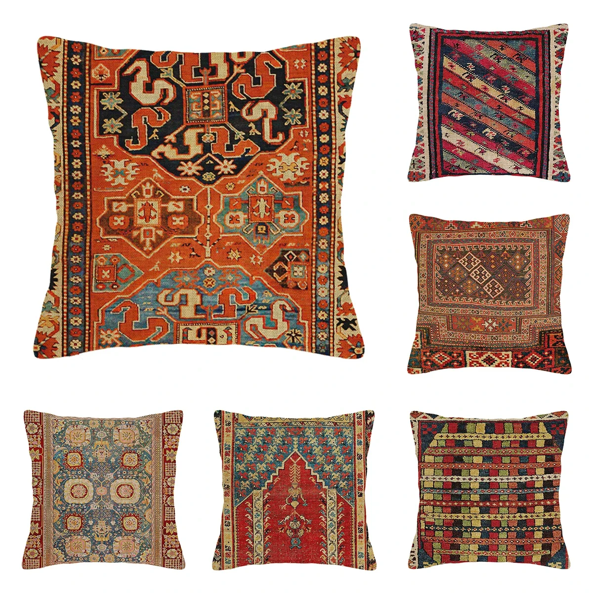

Home living room modern decoration cushion decoration pillow cover 45*45 40x40cm 60x60cm 45x45cm Persian pattern 50x50cm boho