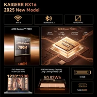 Laptop Computer AMD Ryzen7 H255 Windows Laptop 16 in IPS 16GB DDR5 512GB NVMe SSD Backlit 2