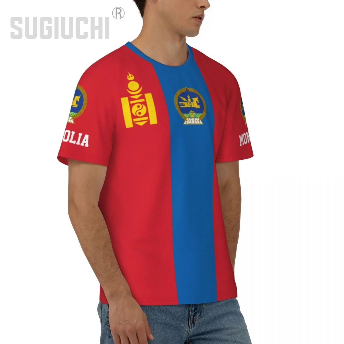 Unisex Nation T-shirt Mongolia Flag Mongolian T-shirts