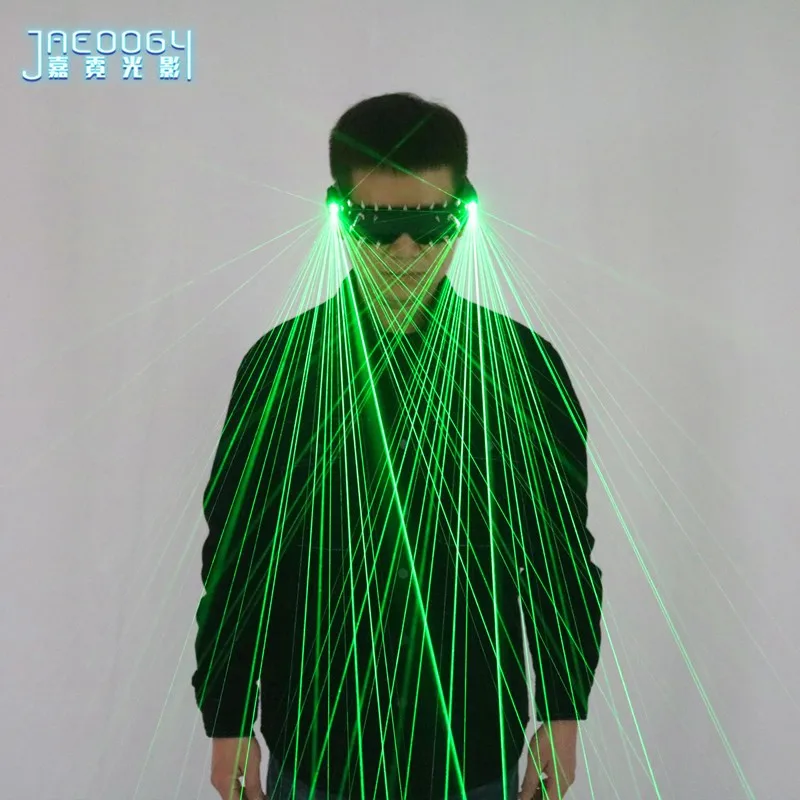 Laser Glasses DJ Beam Portable Eyeglasses Party Stage Light Dancer Show Luminous Costumes Performance Nightclub