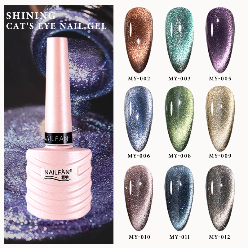 Wide Cat Eyes Gel Polish Long Lasting Shiny Nail Art Varnish