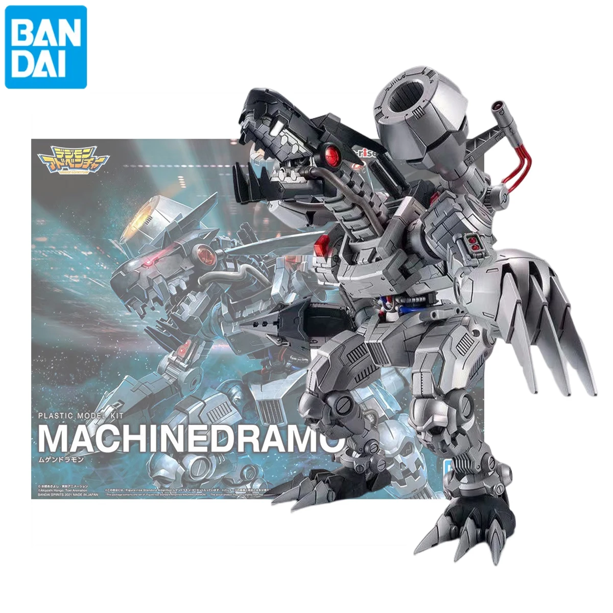 

Фигурки героев аниме BANDAI Digimon Adventure, оригинальные модели, фигурки Rise Mugendramon, фигурки аниме, игрушки